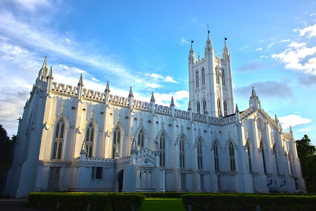 The St. Paul's Cathedral Haunted Places near Kolkata