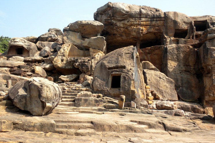 Udayagiri and Khandagiri Caves Tourist Places in Bhubaneswar