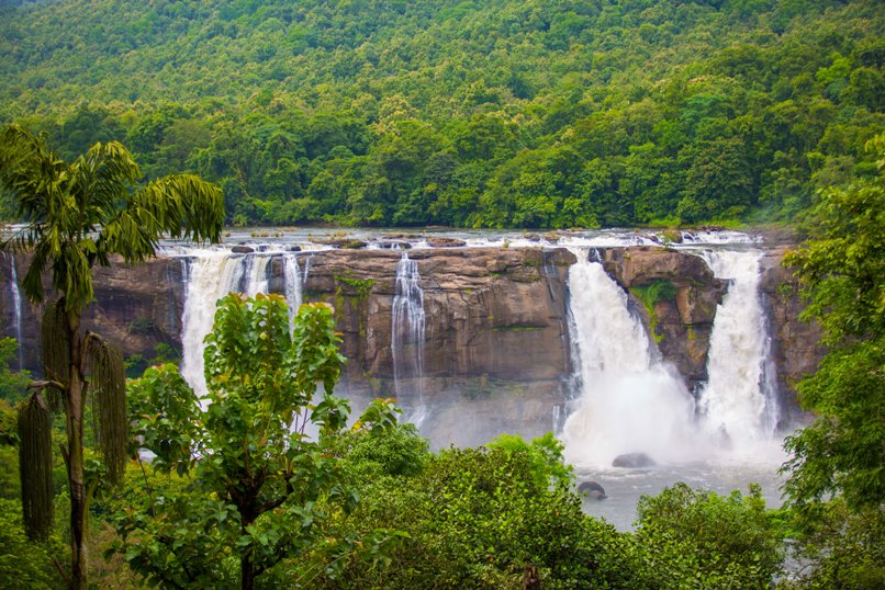 Athirapally Falls Tourist Places in Thrissur