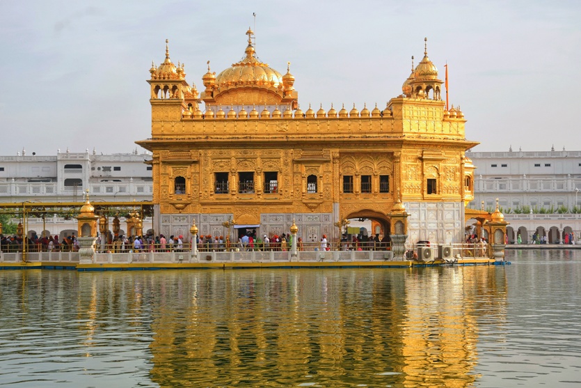 The Golden Temple in Punjab