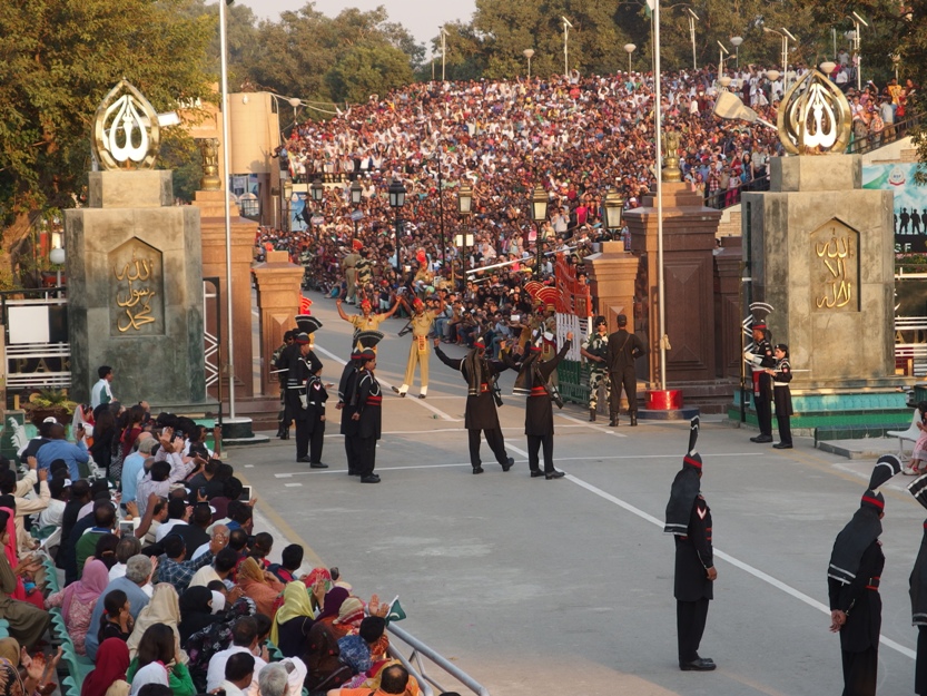 Wagah Border in Punjab