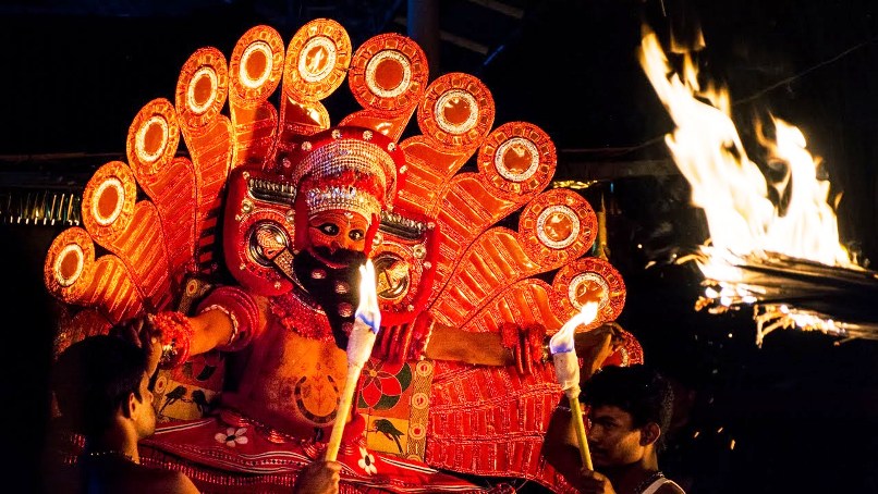 Theyyam Performances Tourist Places in Kannur